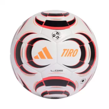 adidas Tiro League futbalová lopta bielo-čierno-oranžová KA5263 5