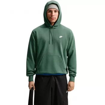 Nike Club FT PO Hoodie pánska mikina zelená FN3866 323 S