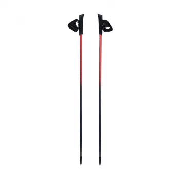 Nordic Walking Pro Trainer 110cm Viking palice červené/čierne