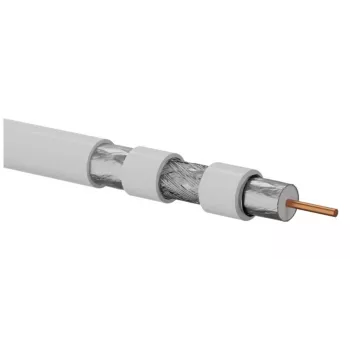 A-LAN Alantec koaxiálny kábel RG6, B2ca, LSOH trojité tienenie 75 Ohm