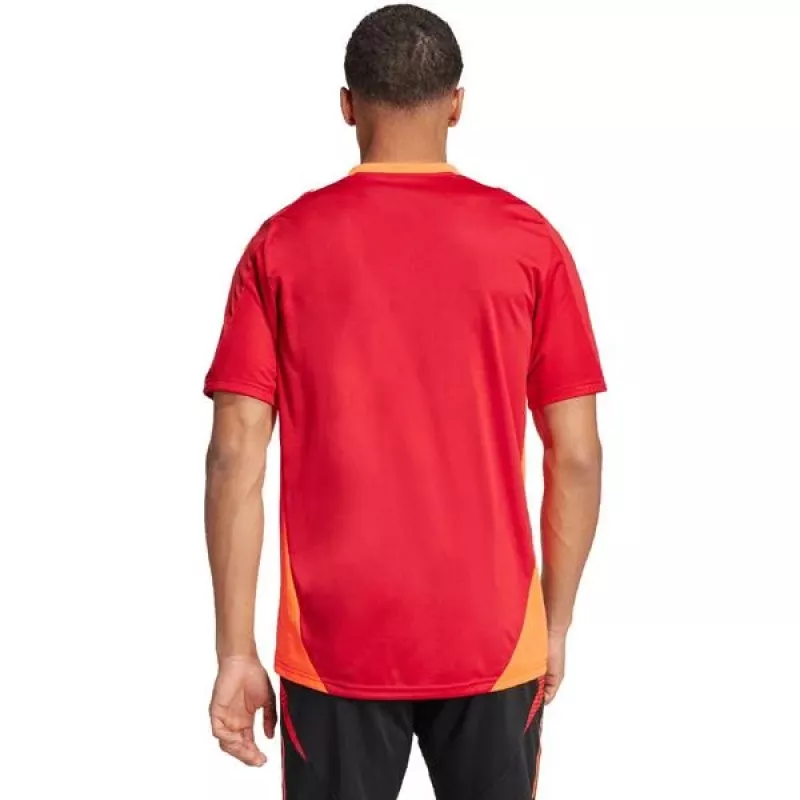 Pánske adidas Tiro 24 Competition tréningové tričko červené IS1658 XL