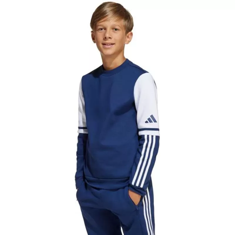 adidas Squadra 25 Sweat Crew detská mikina navy JD4814 164cm