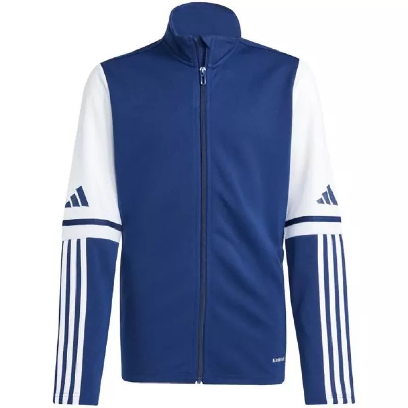 adidas Squadra 25 tréningová mikina pre deti tmavomodrá JD3029 152cm