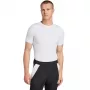 Pánske adidas Techfit tričko s krátkym rukávom biela JP4675 M