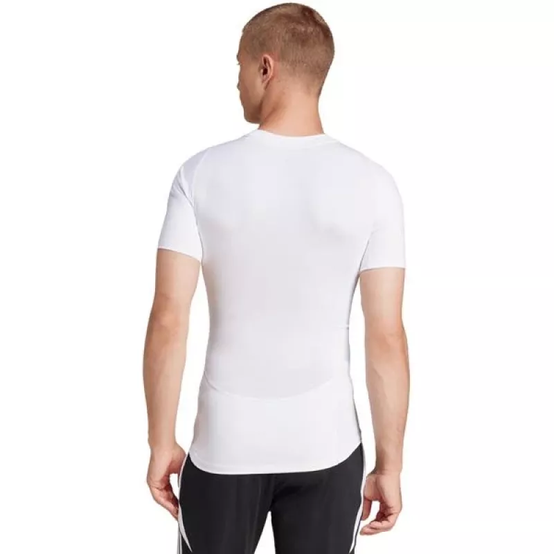 Pánske adidas Techfit tričko s krátkym rukávom biela JP4675 M