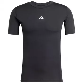 Pánske adidas Techfit tričko s krátkym rukávom čierna JP4674 S