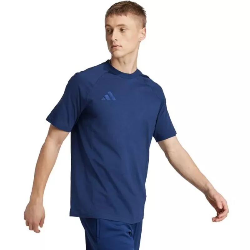 adidas Tiro 25 Tee Travel pánske tričko navy modrá JY5949 L