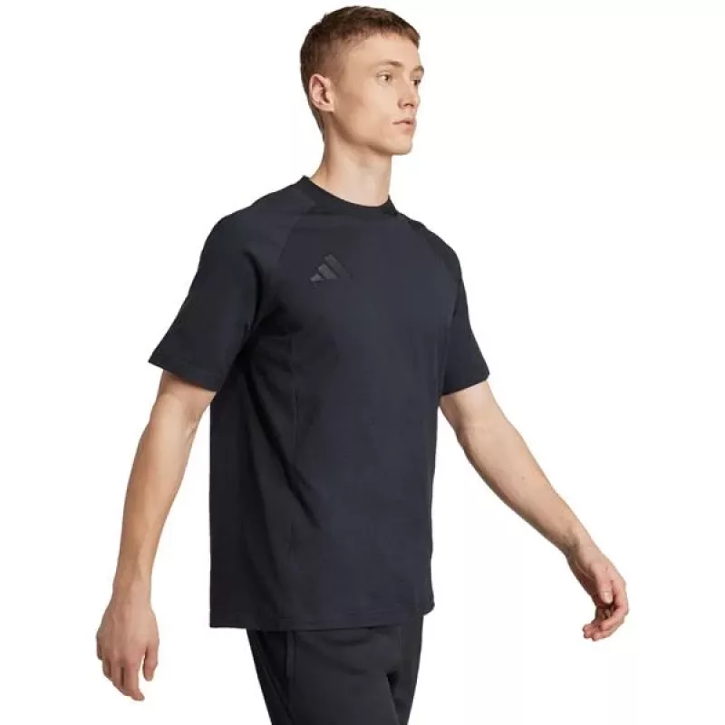 Pánske tričko adidas Tiro 25 Tee Travel čierna JY5948 M