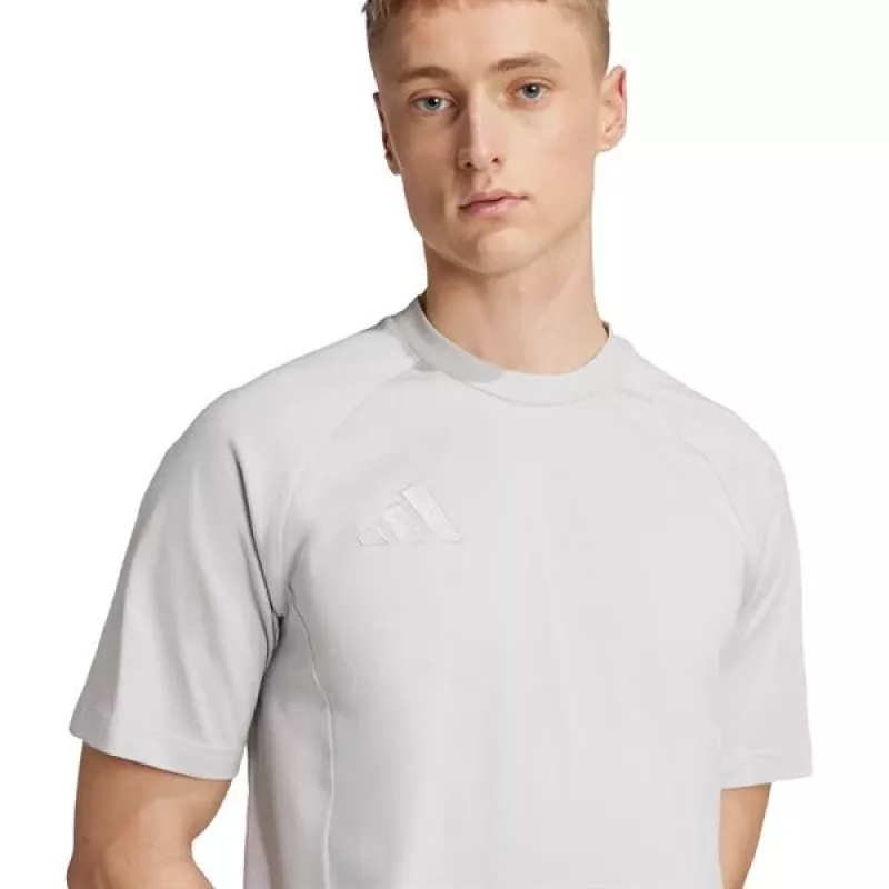 Pánske adidas Tiro 25 Tee Travel tričko sivá JY5947 L