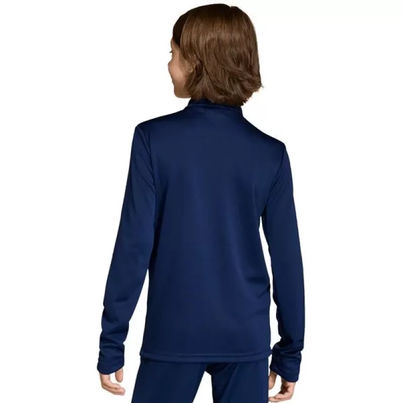 adidas Entrada 26 tréningová bunda pre deti tmavomodrá JZ6611 140cm