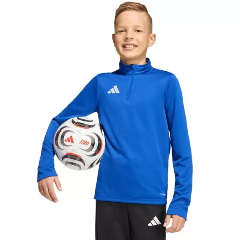 adidas Entrada 26 tréningové tričko detské modrá JZ6631 116cm