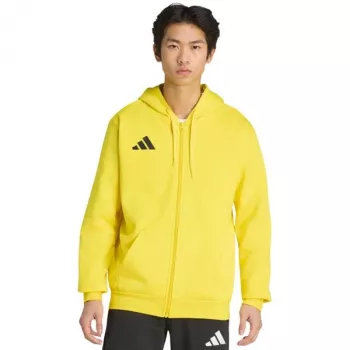 Pánske adidas Entrada 26 Full Zip Hoody mikina žltá KF8964 2XL
