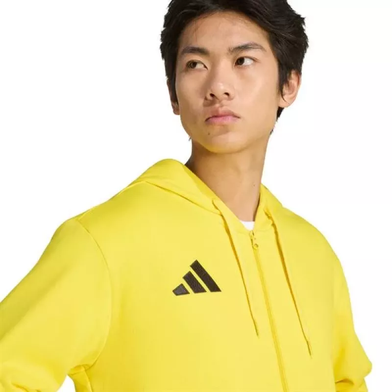 Pánske adidas Entrada 26 Full Zip Hoody mikina žltá KF8964 2XL