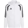 adidas Tiro 26 League Windbreaker detská bunda biela JY9722 152cm