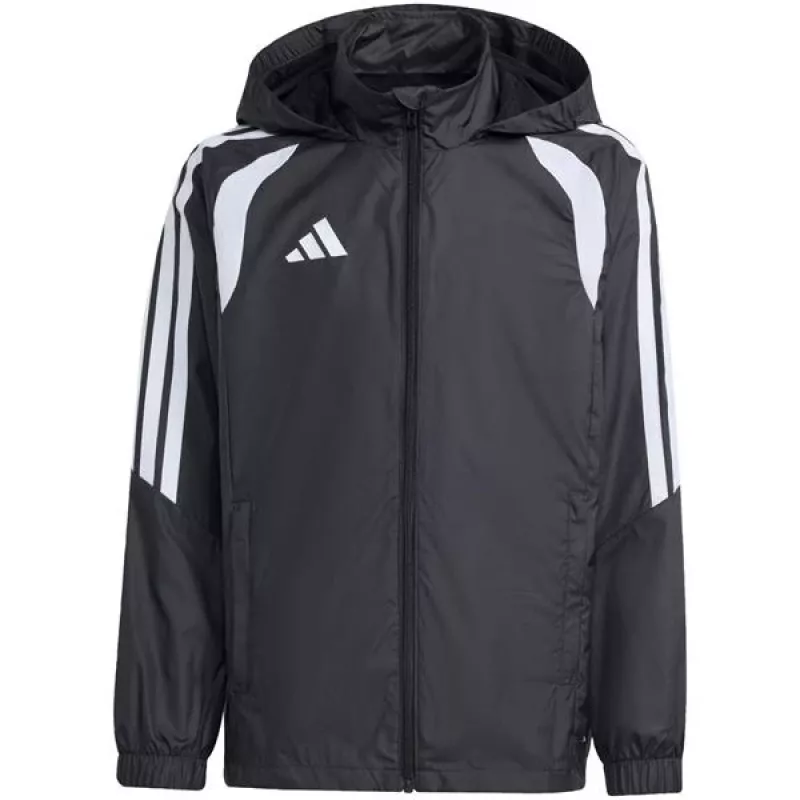adidas Tiro 26 League Windbreaker detská bunda čierna JY9726 140cm