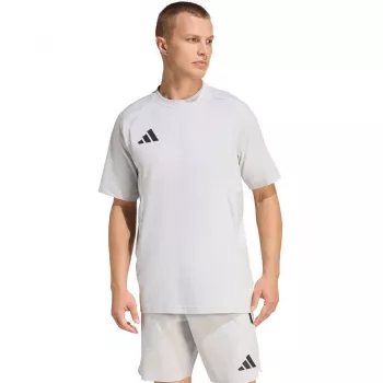 adidas Tiro 26 Travel pánske tričko svetlosivé KD1120 XL