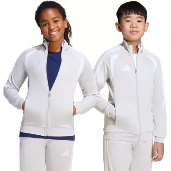 Detská mikina adidas Tiro 26 League Training svetlosivá JY7198 140cm