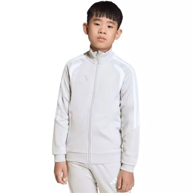 Detská mikina adidas Tiro 26 League Training svetlosivá JY7198 140cm