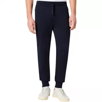 Champion pánske tepláky Rib Cuff Pants tmavomodrá 220807 BS501 XL