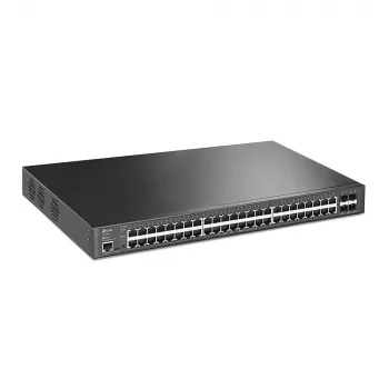 Sieťový switch TP-Link JetStream TL-SG3452XP Managed L2+ Gigabit Ethernet (10/100/1000) s podporou PoE 1U čierny