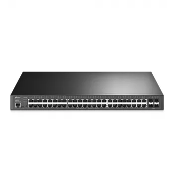 Sieťový switch TP-Link JetStream TL-SG3452XP Managed L2+ Gigabit Ethernet (10/100/1000) s podporou PoE 1U čierny