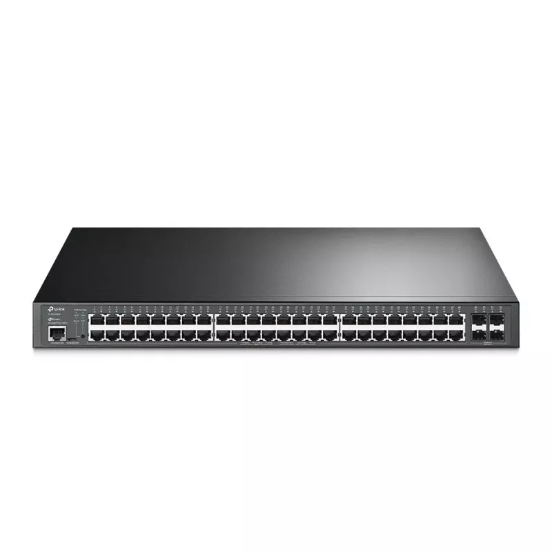 Sieťový switch TP-Link JetStream TL-SG3452XP Managed L2+ Gigabit Ethernet (10/100/1000) s podporou PoE 1U čierny