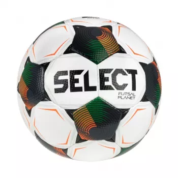 Select Futsal Planet v26 FIFA Basic halová futbalová lopta bielo-čierno-oranžovo-zelená 1014387 310021 4
