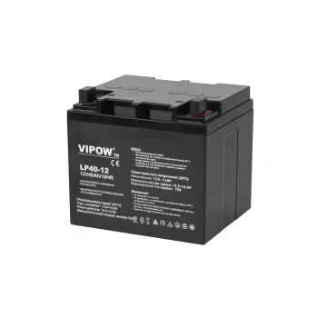 VIPOW gélová batéria 12V 40Ah