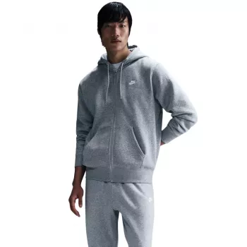 Nike Club BB FZ Hoodie pánska mikina s kapucňou sivá FN3861 063 2XL