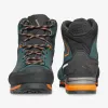 Scarpa Zodiac Trk GTX turistické topánky - petrol/rust orange veľkosť: 45