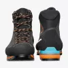 Scarpa Zodiac Tech GTX horské topánky, GORE-TEX Performance Comfort, Perwanger koža, Vibram-Mont podošva, Anthracite/Tonic Orange, EU 43