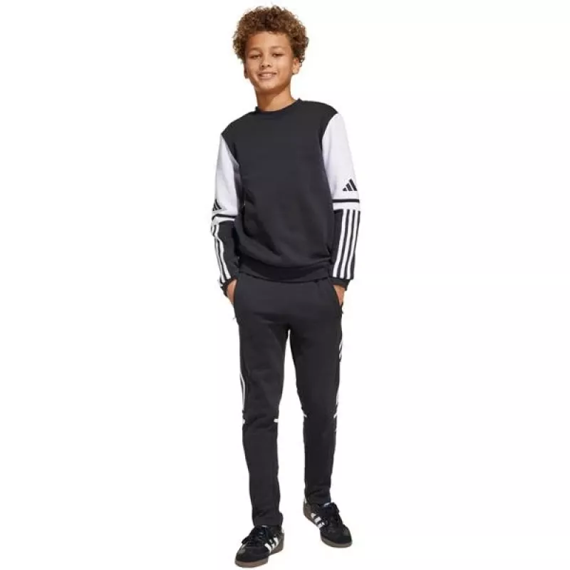 adidas Squadra 25 Sweat Crew detská mikina čierna JE2773 152cm