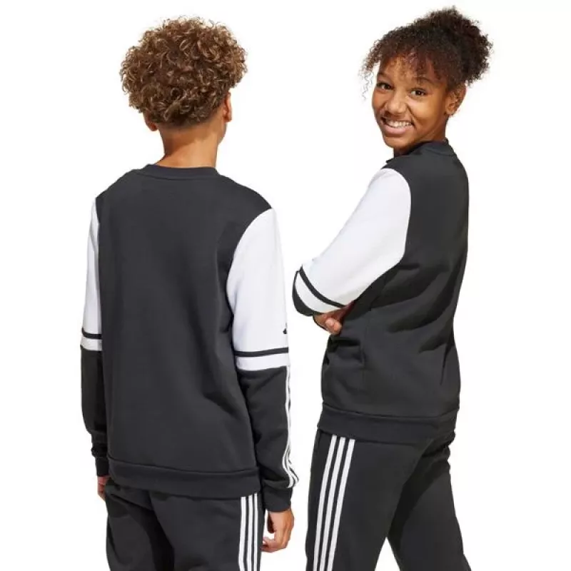Detská mikina adidas Squadra 25 Sweat Crew čierna JE2773 164cm