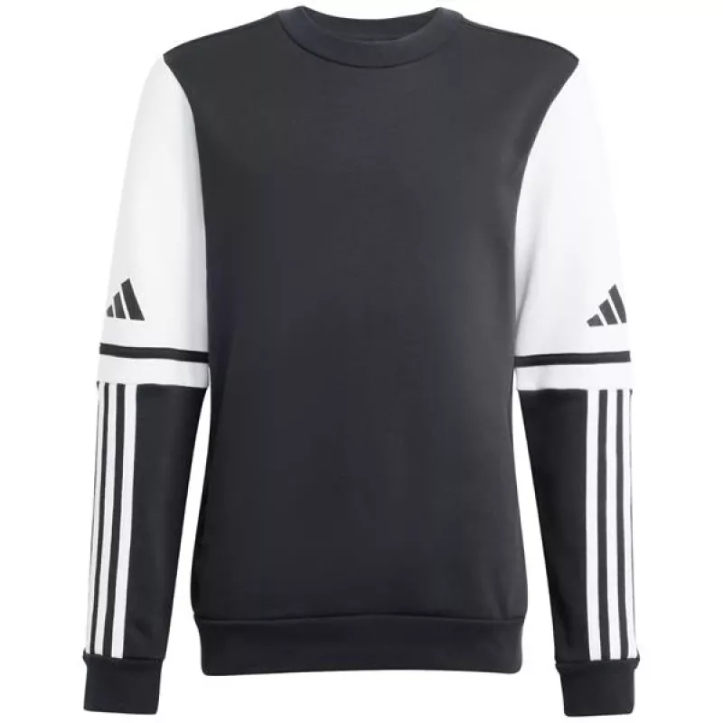 Detská mikina adidas Squadra 25 Sweat Crew čierna JE2773 140cm