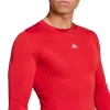 adidas Techfit Long Sleeve Tee pánske tričko červené JP2926 2XL