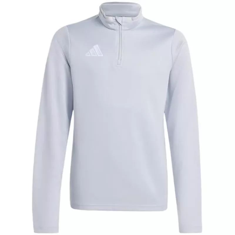 Detská mikina adidas Entrada 26 Training Top svetlosivá JZ6637 152cm