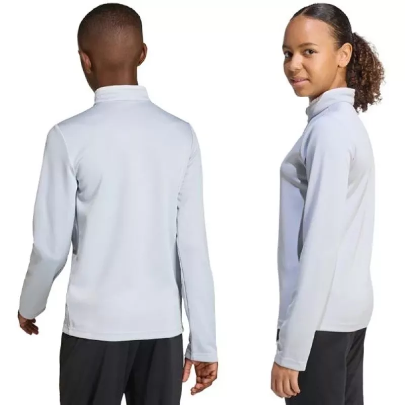 Detská mikina adidas Entrada 26 Training Top svetlosivá JZ6637 152cm