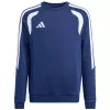 Detská mikina adidas Tiro 26 League Sweat Crew tmavomodrá KF5821 140cm