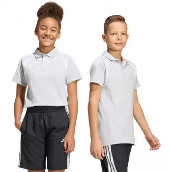 adidas Tiro 26 League Polo detské polo tričko sivá KF3405 140cm