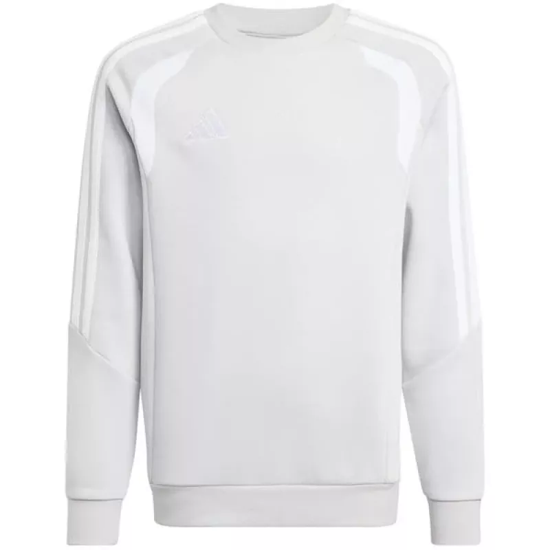 Detská mikina adidas Tiro 26 League Sweat Crew sivá KF5823 140cm
