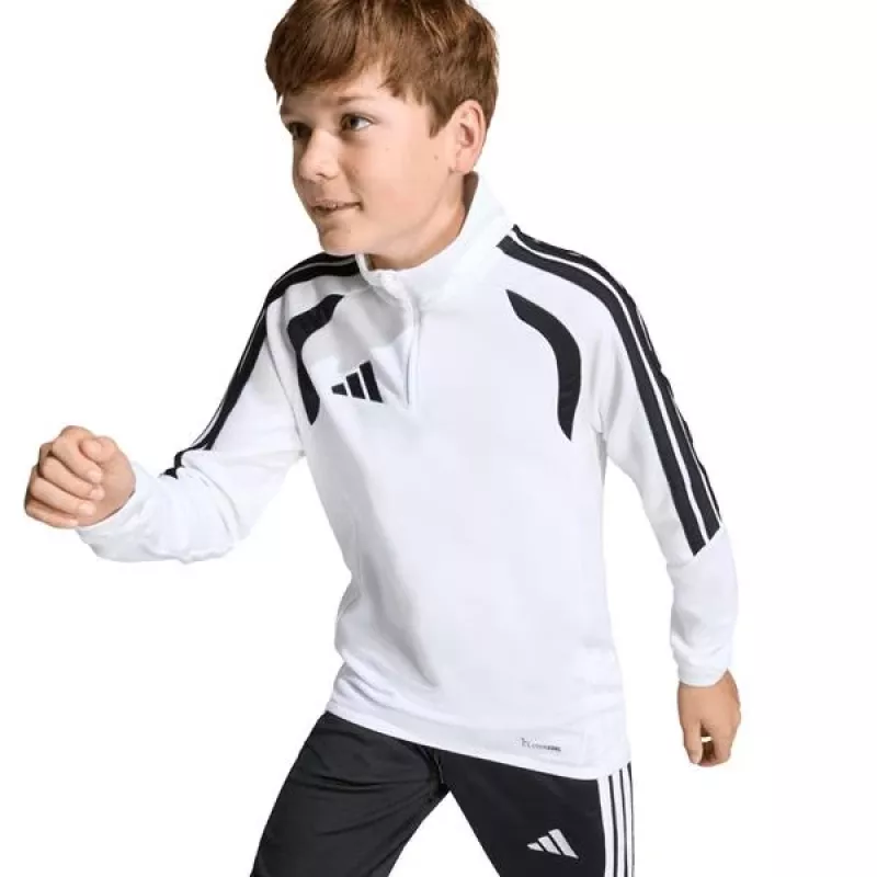 Detská tréningová bunda adidas Tiro 26 League Training Top biela KC3696 164cm