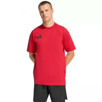 adidas Tiro 26 Travel Tee pánske tričko červená KD1121 M