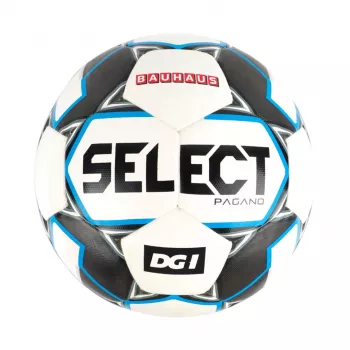 Select Pagano DGI futbalová lopta bielo-čierno-modrá 17823 4