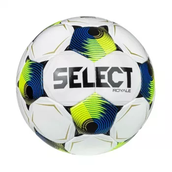 Select FB Royale v26 FIFA Basic futbalová lopta bielo-modro-žltá 110053 5
