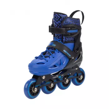 Meteor Loky inline korčule čierno-modrá 17484-17485 34-37