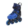Meteor Loky inline korčule čierno-modrá 17484-17485 34-37