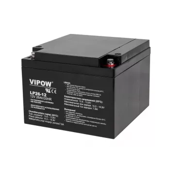 Gélová batéria VIPOW 12V 26Ah