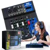 DNA T4MIX analógový 4-kanálový audio mixér modrá