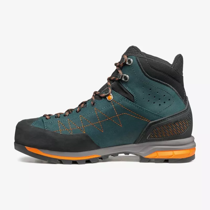 Scarpa Zodiac Trk Gtx trekingové čižmy - petrol/rust orange Veľkosť: 46