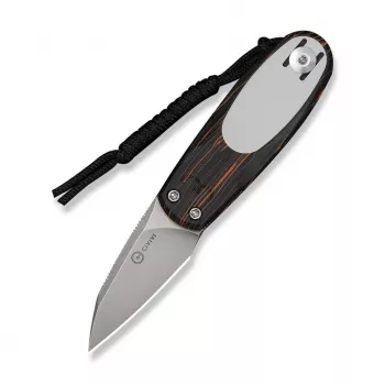 Civivi Purr Nitro-V nôž oranžová čierna & biela G10